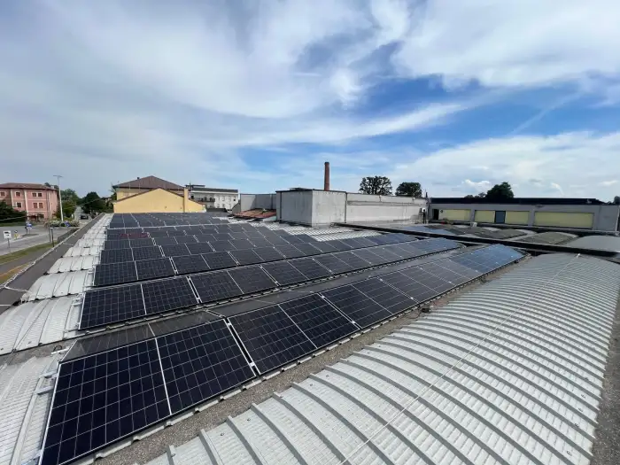 Impianto fotovoltaico realizzato a Rosà